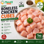 Fresh Boneless Chicken Cubes 1 Kg – Karachi Delivery