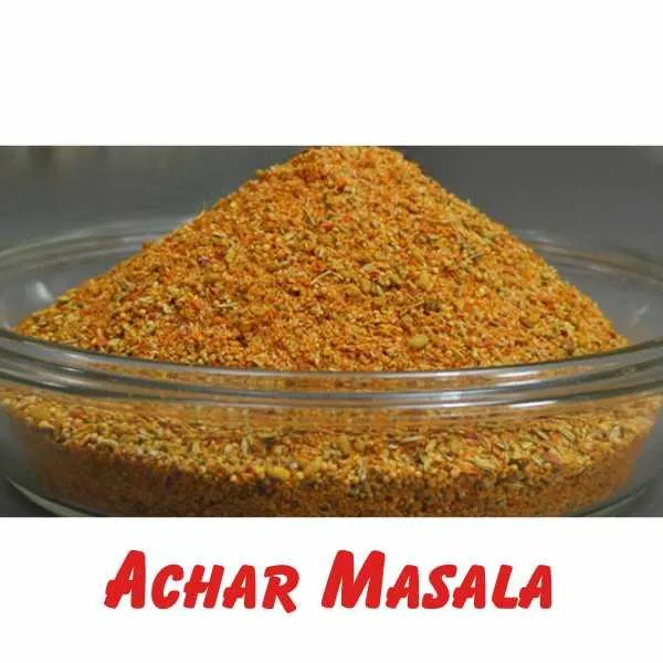Achar Masala 250g Pack – A flavorful blend of spices specifically crafted for making pickles, enhancing the tangy and spicy taste of your homemade preserves.