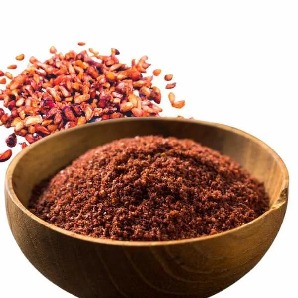 Anardana Powder 100g - Ground pomegranate seed powder, adding a tangy and fruity flavor to chutneys, curries, and snacks.