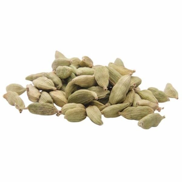 Choti Elaichi Premium 50g – Whole green cardamom pods, renowned for their aromatic, sweet-spicy flavor, enhancing both sweet and savory dishes.