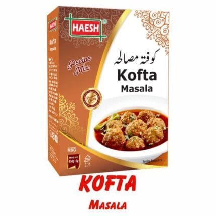 Haesh Kofta Masala 50g Box – A flavorful spice blend for making delicious koftas, adding richness and depth to your traditional dishes.