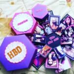 Hexagon Explosion Box Scrapbook (Customized)