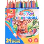 Deer 24 Colour Pencil Packet Full Size