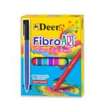 Deer Fibre Tip Pen 10 Colors