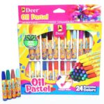 Deer Oil Pastels 24 Colors Pack