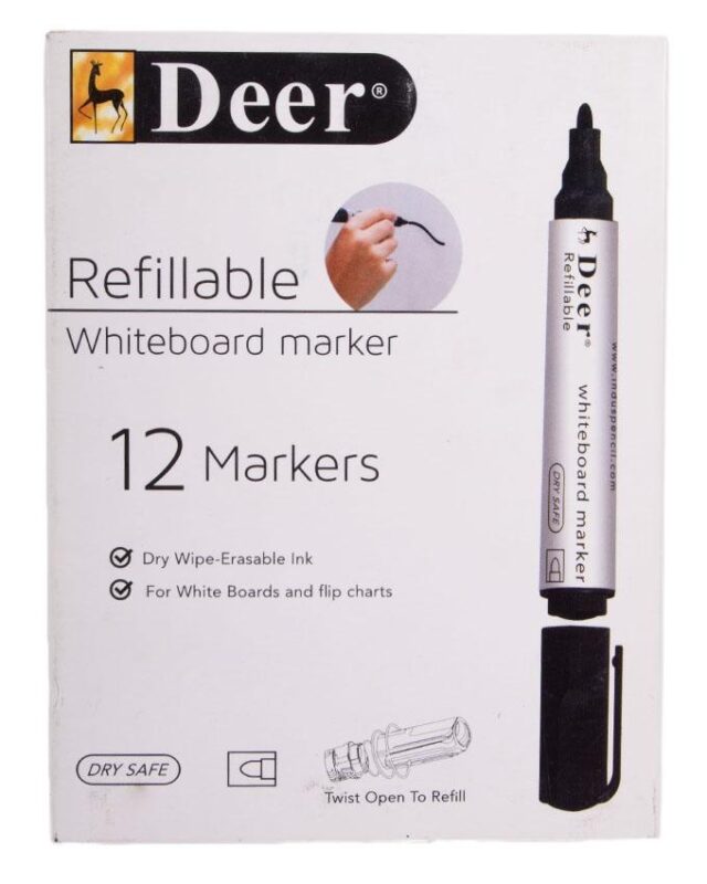 Deer White Board Marker Refillable