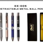 Dux Ball Pen DX-005 Retractable Metal Body (Available in five colours)