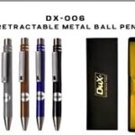 Dux Ball Pen DX-006 Retractable Metal Body (Available in five colors)