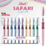 Dux New Safari Multi-Colored Fountain Pen DX-288 (Pack of 10 Pcs)