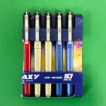 Pack Of 10 Multicolor Dux Galaxy Ink Pen DX-600