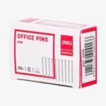 Deli Office Pin 24mm Nickel Plated Box E0016