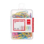 Deli Paper Clips E0024 – 100 Pcs – 29 mm – Colourful