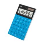 Deli Touch Series E1589 Acrylic Keys 12-Digits Desktop Calculator