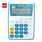Deli E1122 12-Digit Portable Calculator