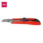 Deli E2043 rotary lock utility knife paper cutter with 18mm blade