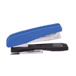 Deli E0326 half strip stapler with integrated side pin remover