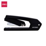 Deli E0434 swivel half strip stapler with 25-sheet capacity