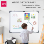 Deli EV450 Magnetic Whiteboard 1.5 x 2 Feet