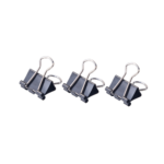 DELI BINDER CLIP 15MM BLACK (E38566)