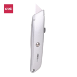 Deli E2100 Utility Knife Paper Cutter Aluminium Alloy Body 19mm