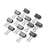 DELI BINDER CLIP 32MM BLACK (E38563)