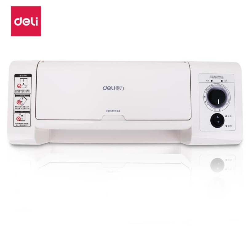 Deli E3891 A4 plastic body hot and cold laminator