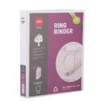 Deli E38796A Extend Plus 1-Inch A4 2D-Ring View Binder File