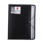Deli E38965 A4 7 Pockets Expanding File with Notebook