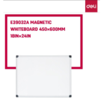 Deli Universal Magnetic Whiteboard 3×2 Feet E39033A