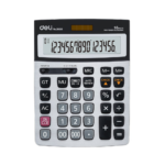 Deli Core Series E39265 Metal Surface 16-Digits Desktop Calculator
