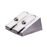 Deli E39762 Aluminum Metallic 2-Hole Pencil Sharpener