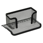 Deli E39866 Mesh Metal Business Card Holder