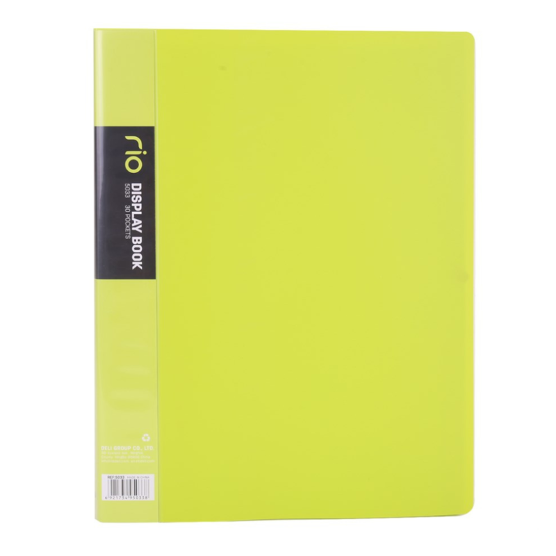 Deli Rio Series E5033 A4 30-pocket display file