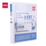 Deli E5610N 1-Inch A4 2D-Ring View Binder File