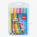 Deli Watercolor Pen 12Pcs E7062