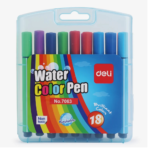 Deli Watercolor Pen 18Pcs E7063