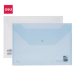 Deli Aurora E5501 A4 Button File Bag