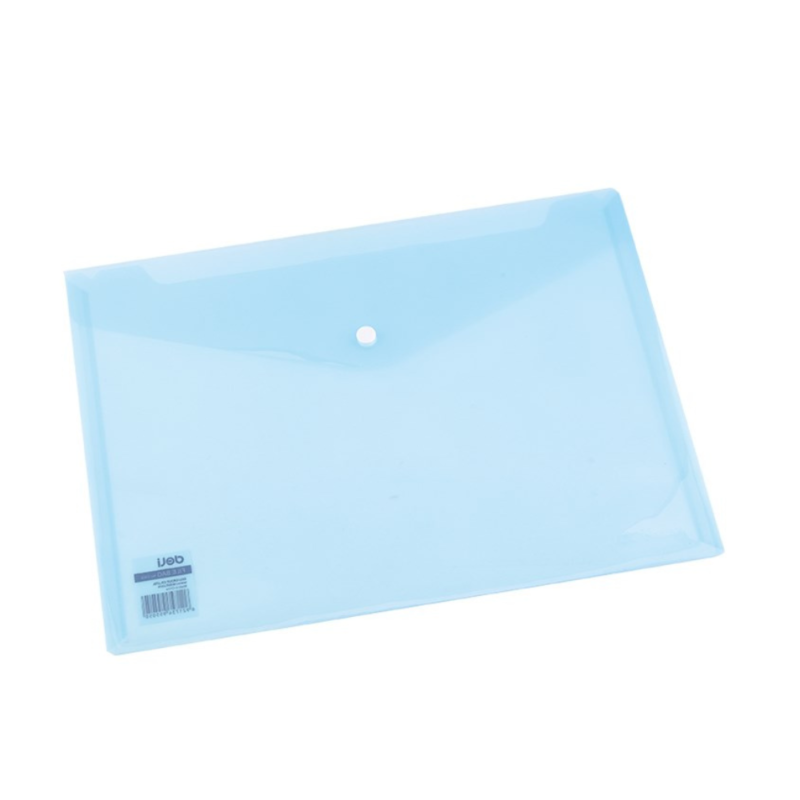 Deli Aurora E5505 A4 file bag with snap button closure