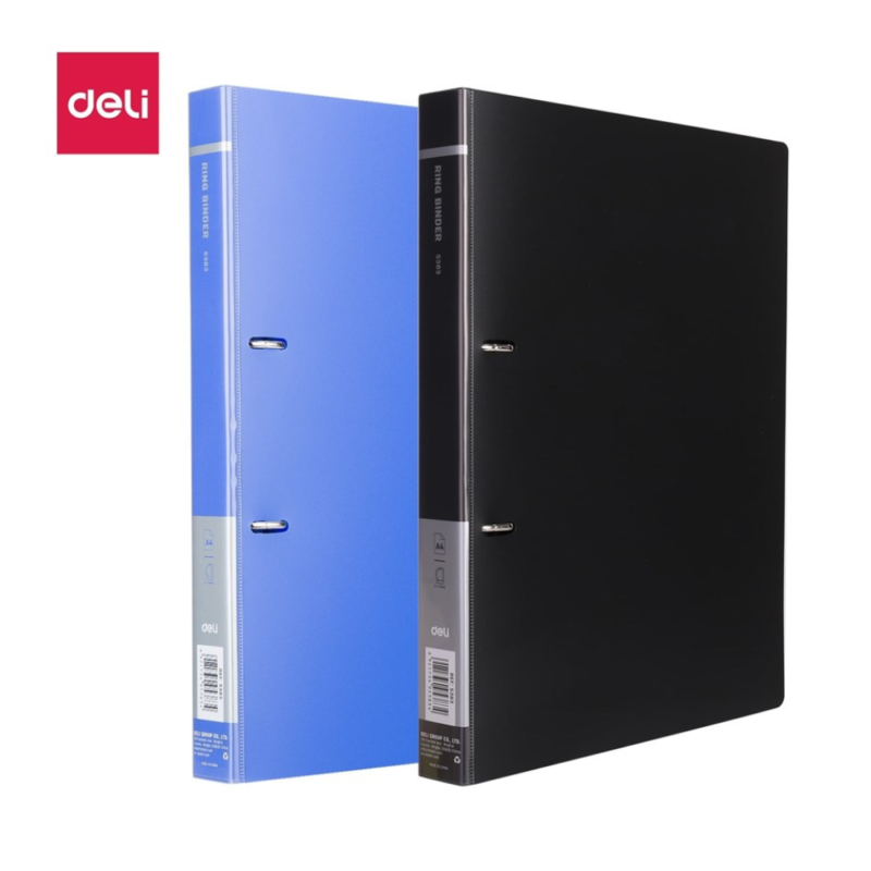 Deli, Deli E5383, Classic Series Binder, A4 Ring Binder, 2D Ring Binder, D Ring Binder, 1 Inch Binder, Document Filing, Office Stationery